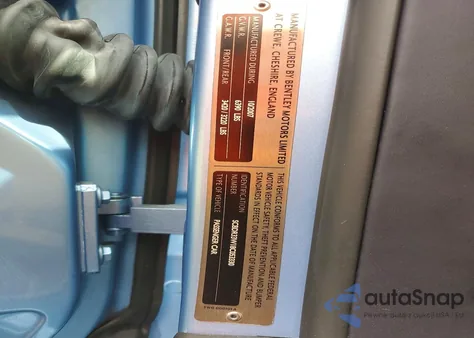 2008 Bentley Continental Gtc from USA, damaged, VIN SCBDR33W18C053330